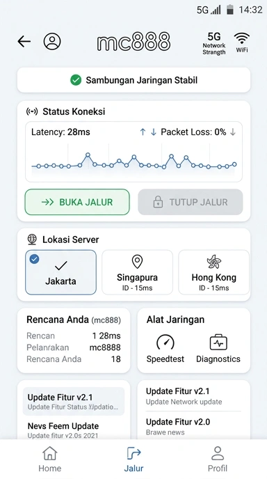 Halaman Link Alternatif mc888 untuk Pengguna Android